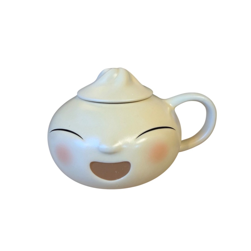 Disney Pixar Bao Dumpling Mug with Lid Cream Excellent Kawaii Animation Decor
